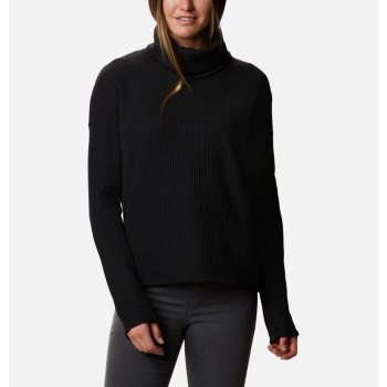 Columbia Chillin Fleece, Pullover Negros Para Mujer | 895201-MOA